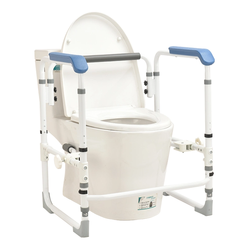 Bathroom Use Commode Toilet Safety Frame Rail for Elderly