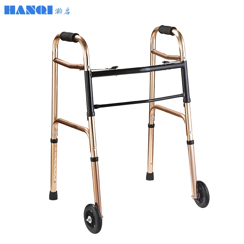 Walking Aids with Wheels Lightweight Folding Mobility Aids Medical Walker