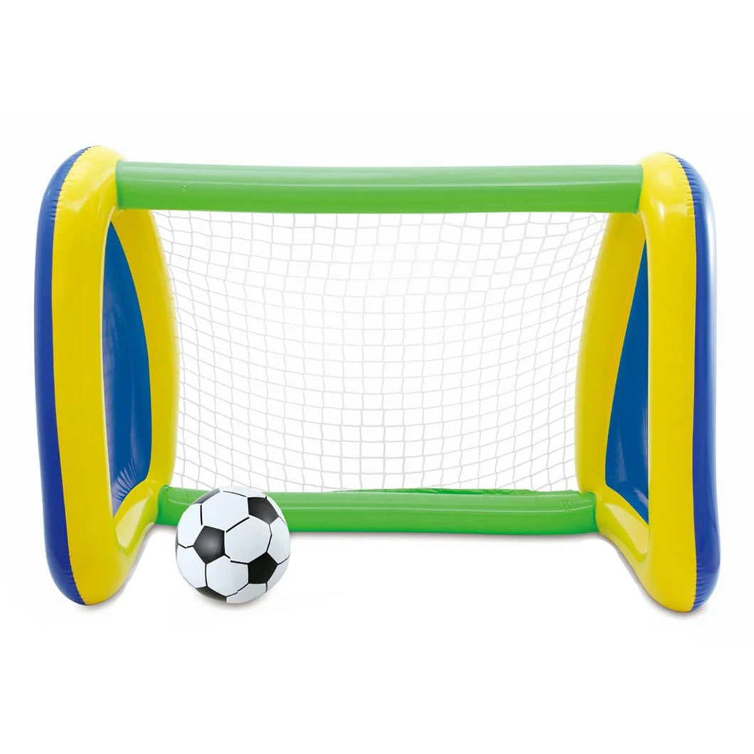 Inflatable PVC Soccer Shooting Goal with Ball Toy for Kids