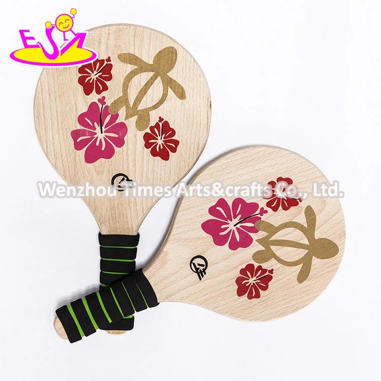 Customized Usapa Approved Non-Slip Wooden Pickleball Sets for with Badminton W01c006