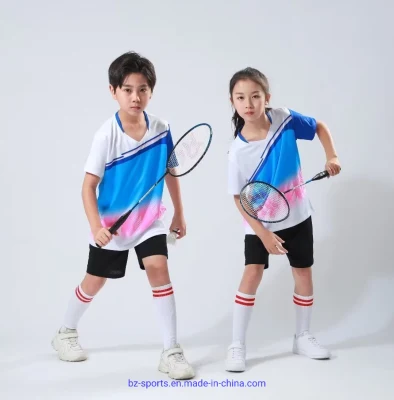 2023 novo modelo para conjunto de tênis de badminton infantil